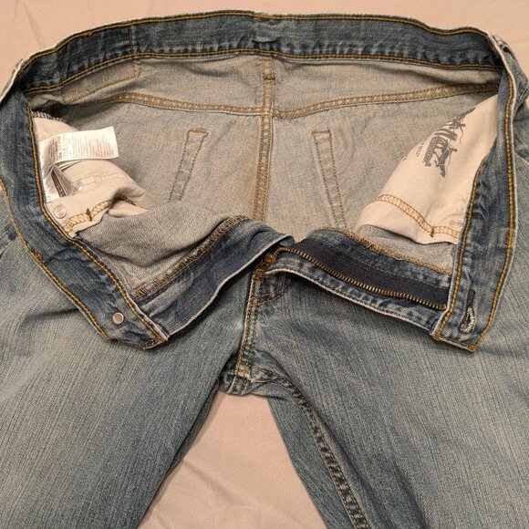 Levi's 559 Jeans Mens 36 x 34 100% Cotton Very Good Condition Medium Wash - Picture 7 of 16